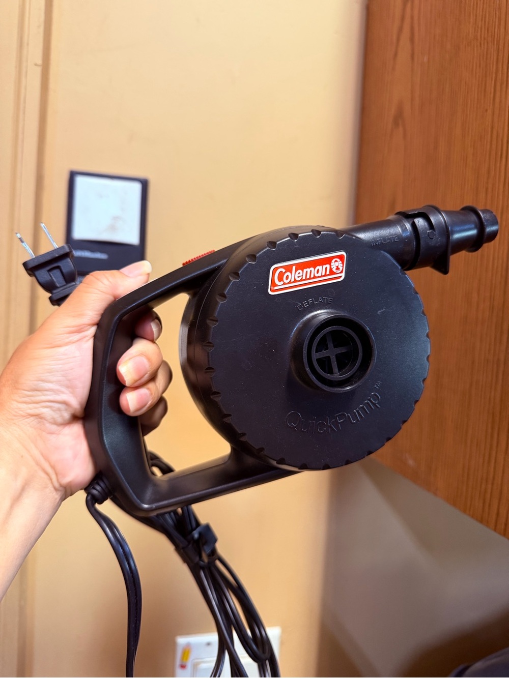 Coleman QuickPump™ 120V Portable Electric Air Pump, Includes 1 Adaptor